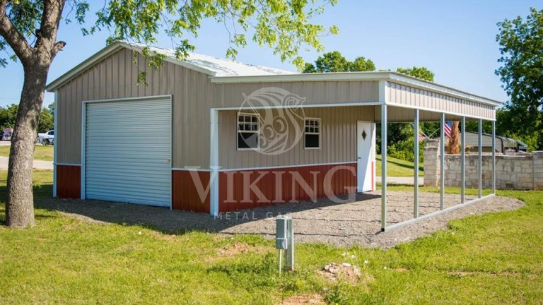 18’x25’x10′ All Vertical Custom Metal Building