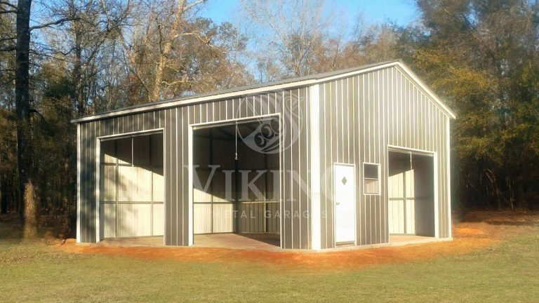 22’X30’X12′ Enclosed All Vertical Side Entry Garage