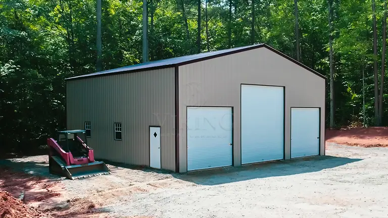 38’X40’X16′ Metal Garage