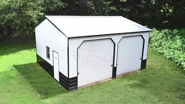 24'x25'x12' Two Car Garage