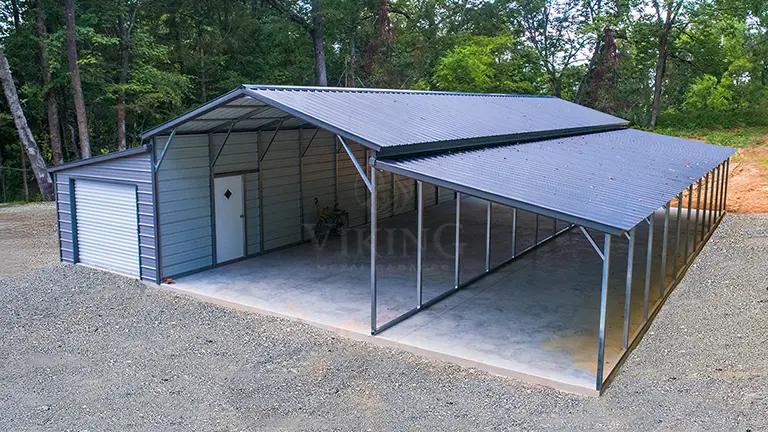 40'x55'x10' Step Down Barn