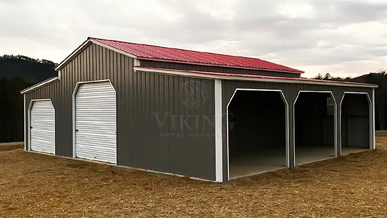 42'x30'x12' Step Down Barn