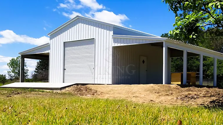 42'x30'x13' Steel Barn