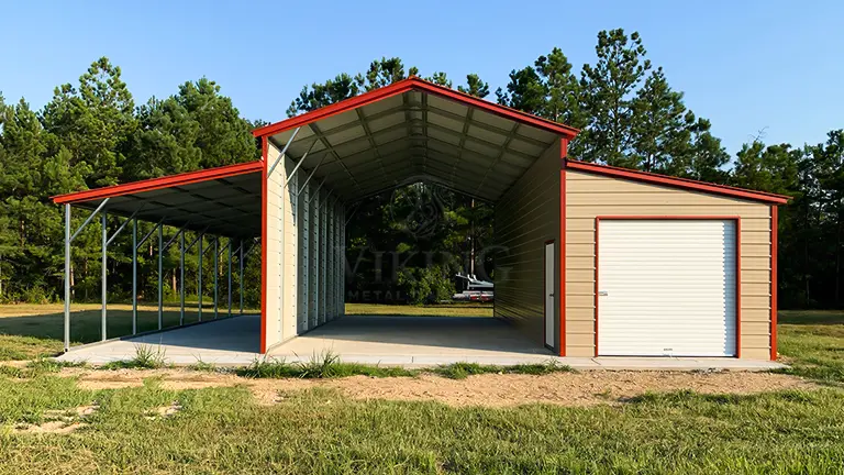 42'x40'x13' Metal Barn