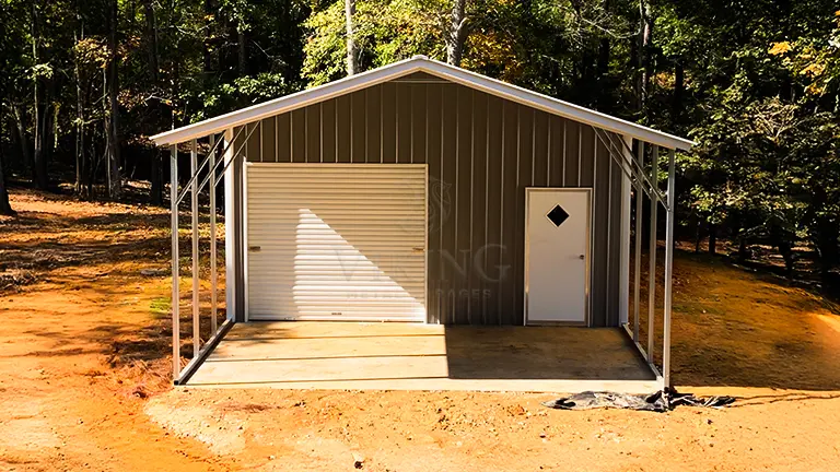 20x50x09 Combo Utility Metal Building