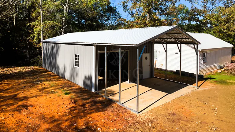 20x50x09 Combo Utility Metal Building