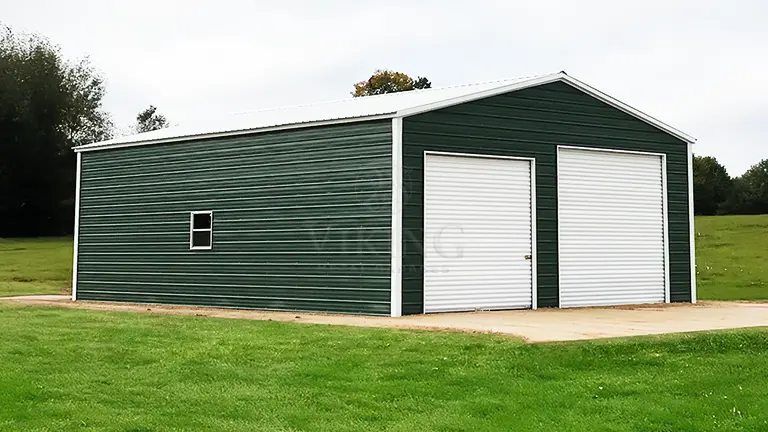 30x40x12 Vertical Metal Workshop Building