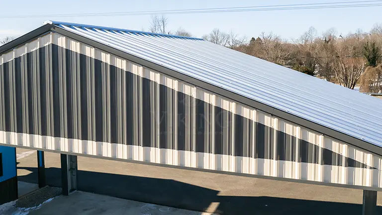 40x24x14 Vertical Steel Carport