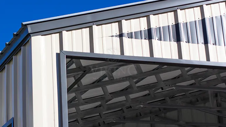 40x24x14 Vertical Steel Carport