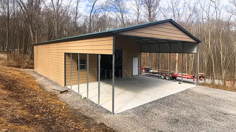 30x65x12 Steel Utility Building