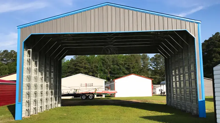 32x28x16 Vertical Roof Metal Carport