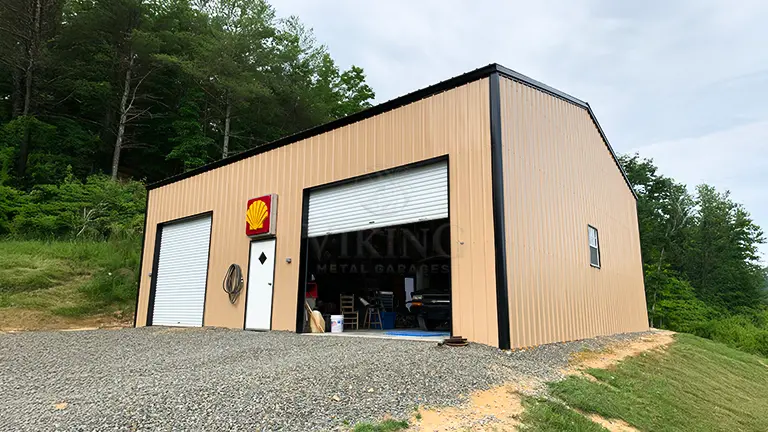 36x40x14 Side Entry Garage