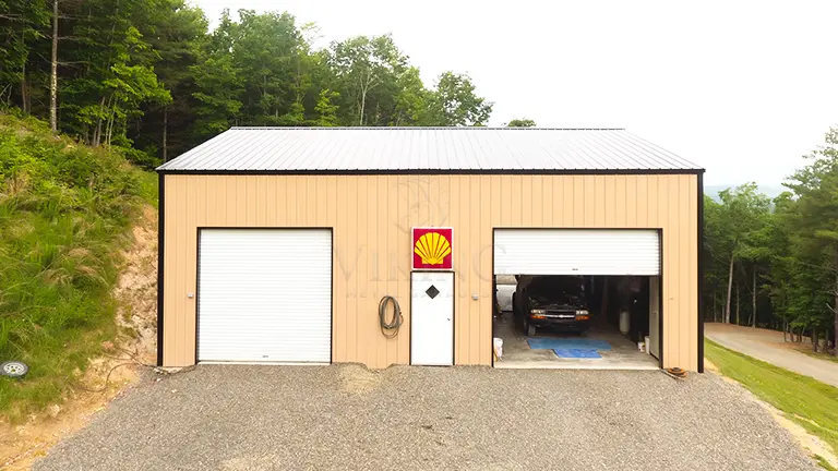 36x40x14 Side Entry Garage