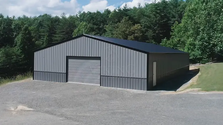 40x72x10 Clear Span Metal Building