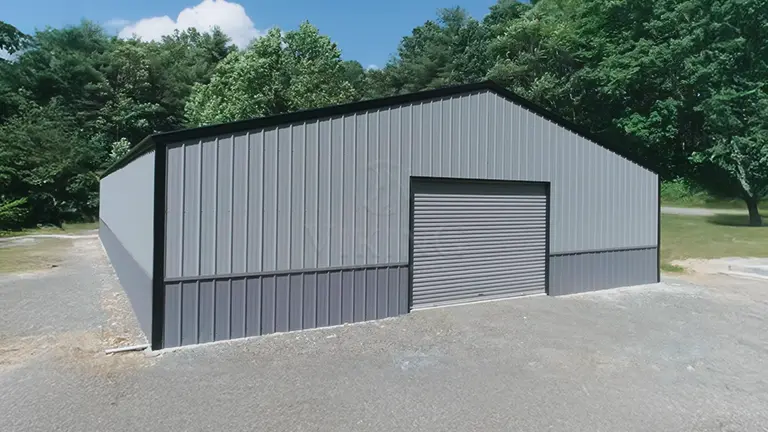 40x72x10 Clear Span Metal Building
