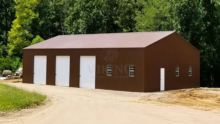 46x72x14 Fully Enclosed Metal Building