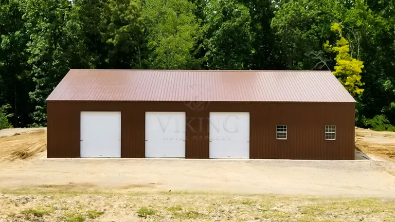 46x72x14 Fully Enclosed Metal Building