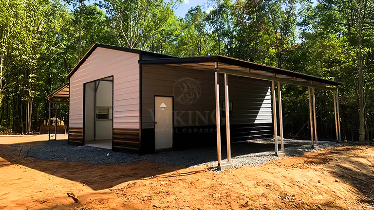 48x30x12 Drop Down Metal Barn