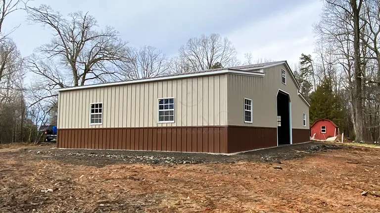 48x30x12 Raised Center Barn