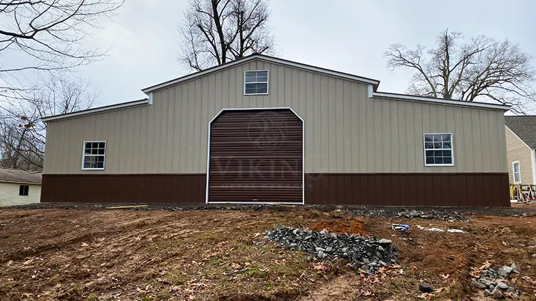48x30x12 Raised Center Barn