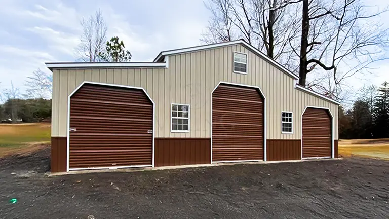 48x30x12 Raised Center Barn