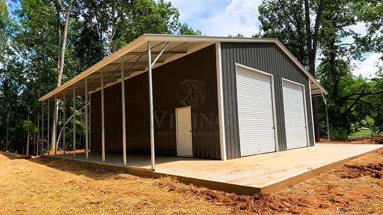 54x40x14 Continuous Roof Barn
