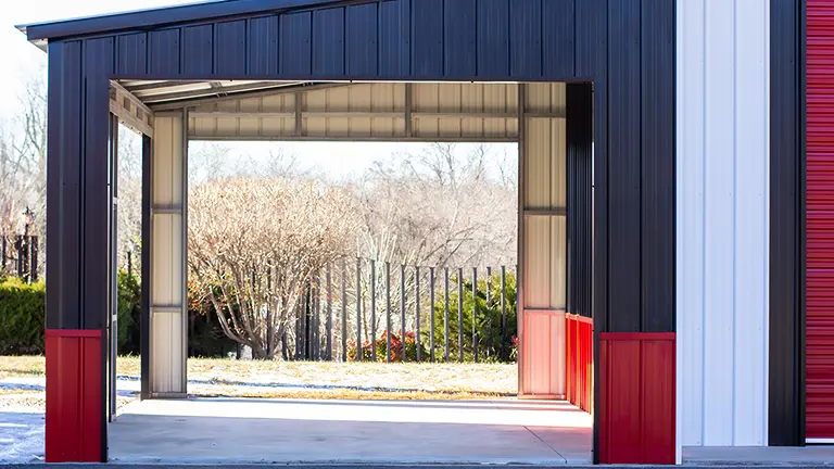 58x25x16 Three-Tone Agricultural Barn