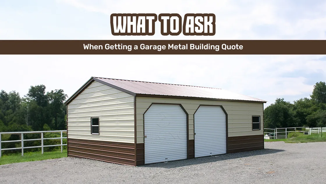 Metal Garage Building