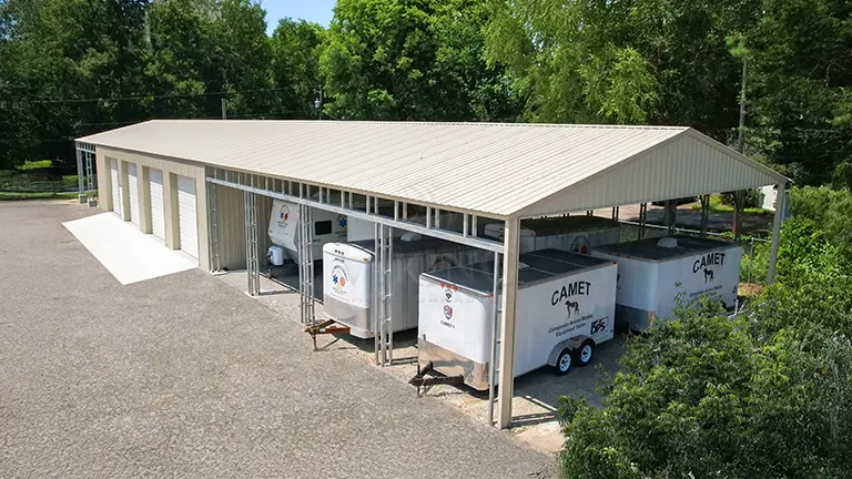 40x153x14 Multi-Bay Storage Garage