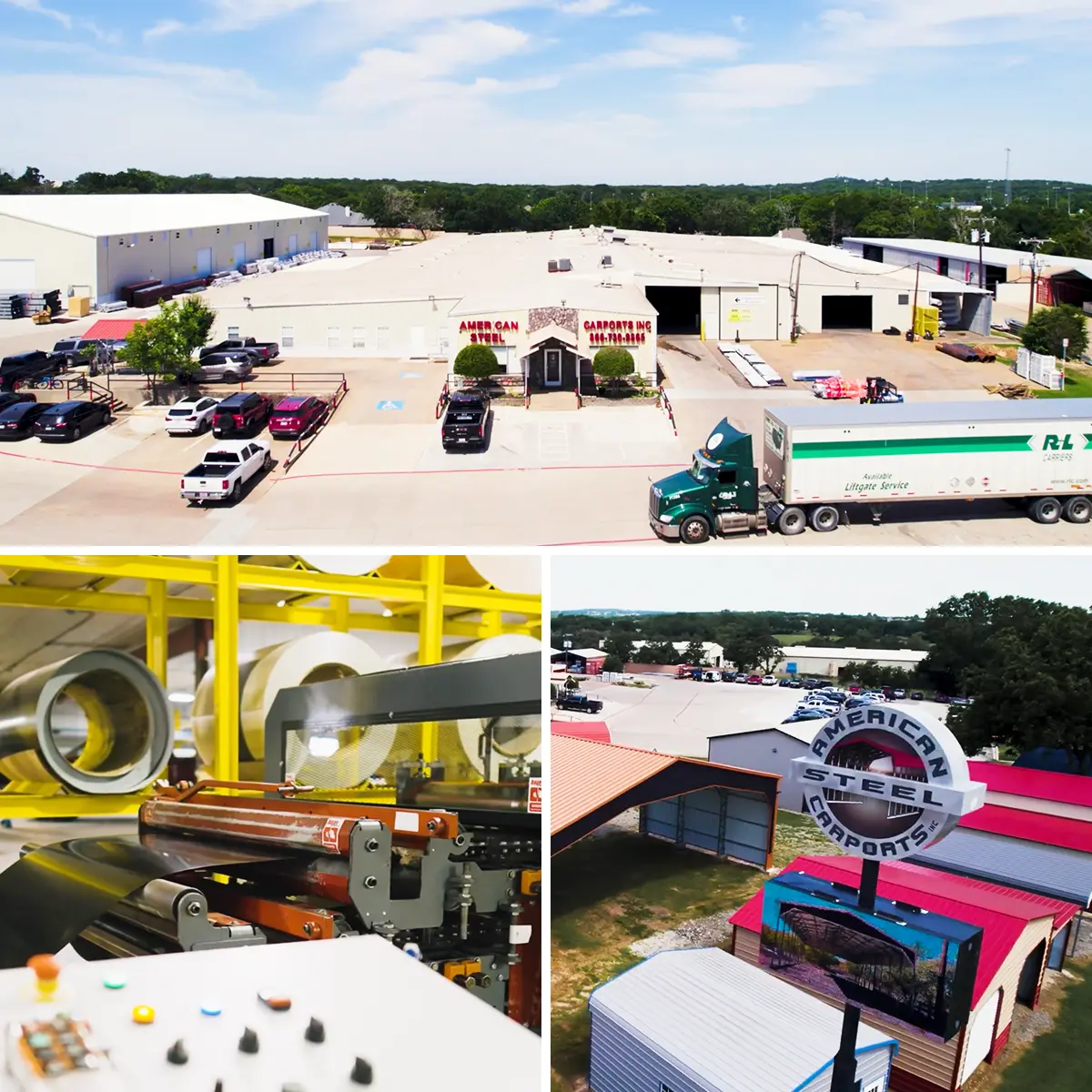 American Steel Carports, INC. banner