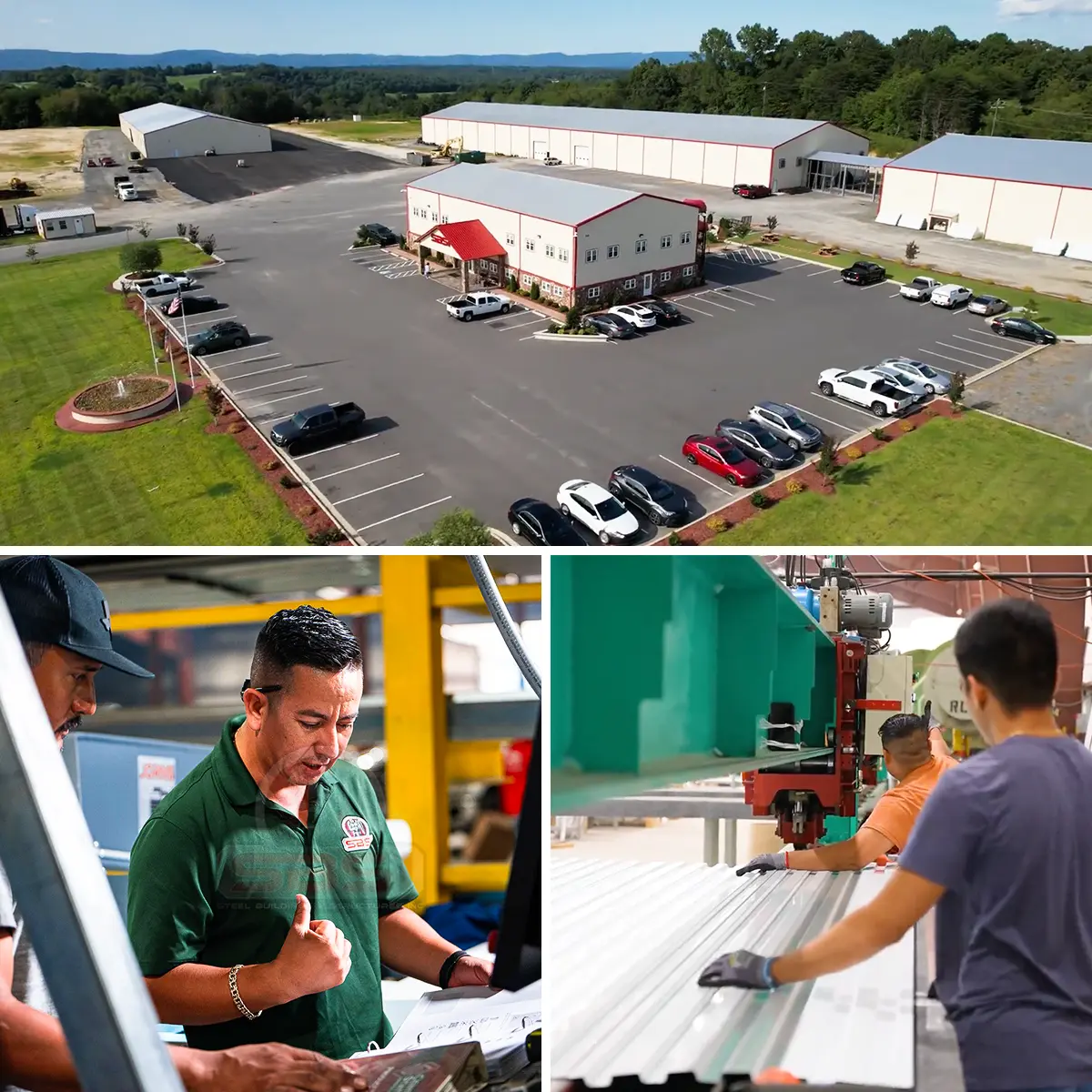 Steel Buildings & Structures INC. banner