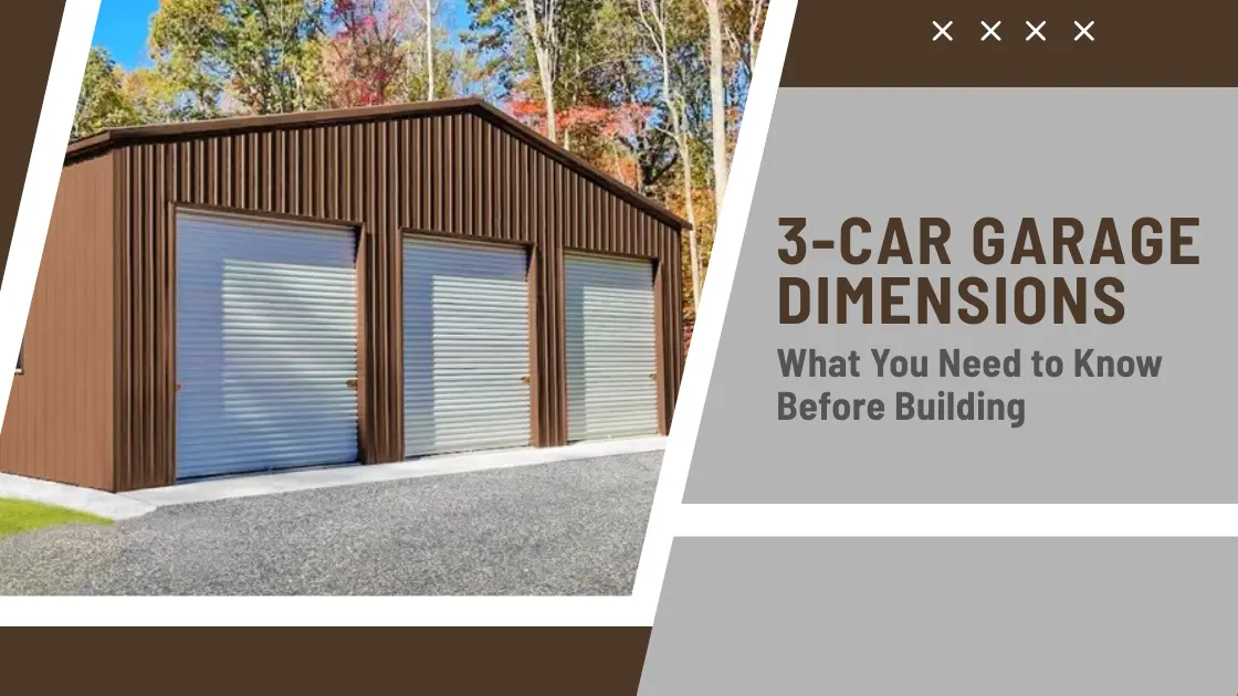3 Car Garage Dimensions
